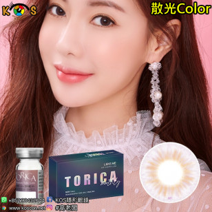 【散光】Lensme Torica Realfit Violet 토리카 리얼핏 홍채 바이올렛 (난시 교정용) 每月抛棄散光彩妝隱形眼鏡